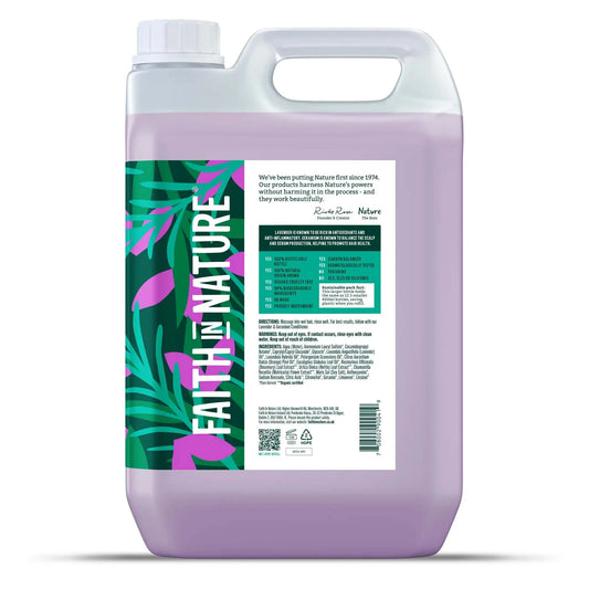 Faith In Nature Lavender & Geranium Shampoo - 5L Refill Side