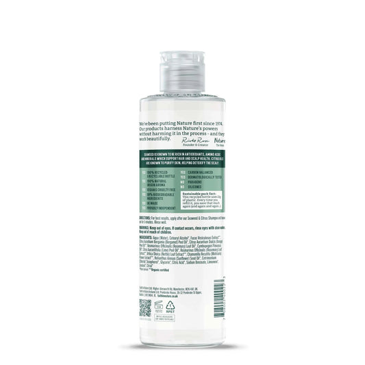 Faith In Nature Seaweed & Citrus Conditioner 400ml Bottle Back