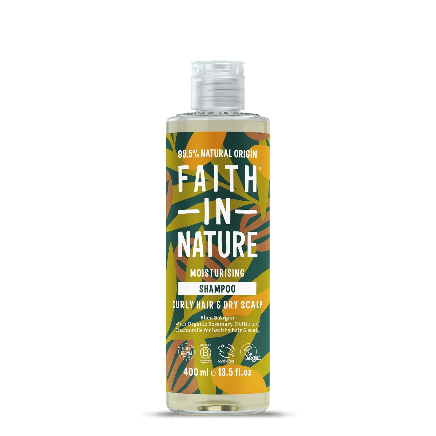 Faith in Nature Shea & Argan Shampoo 400ml Front
