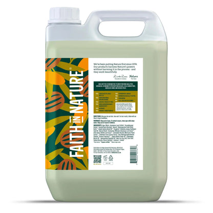 Faith in Nature Shea & Argan Shampoo - 5L Refill Side