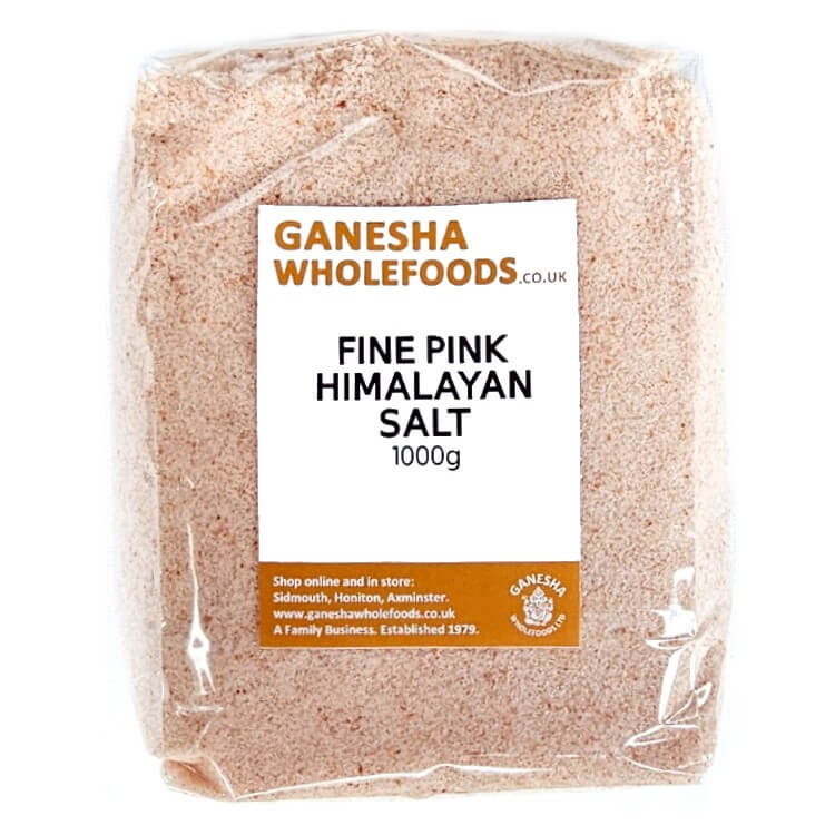 Fine Himalayan Pink Salt - Ganesha Wholefoods – Ganesha Wholefoods