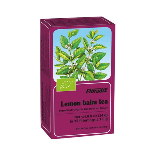 Floradix Lemon Balm 15 Teabags Organic