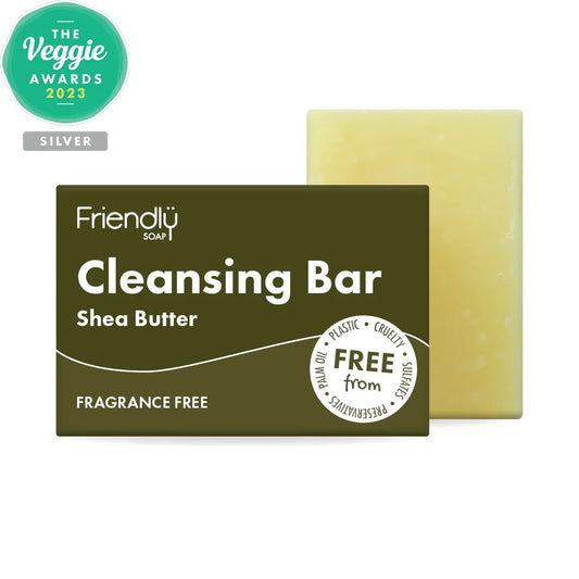 Friendly Soap Shea Butter Facial Cleansing Bar 95g
