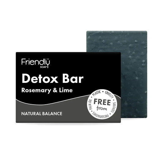 Friendly Soap Detox Bar Rosemary & Lime 95g