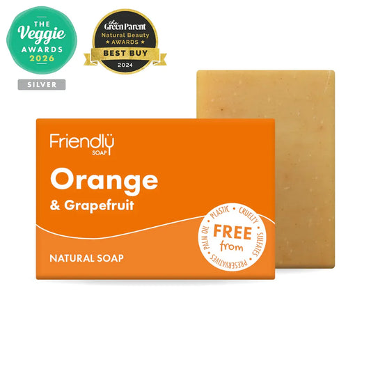 Friendly Soap Orange & Grapefruit Bar 95g