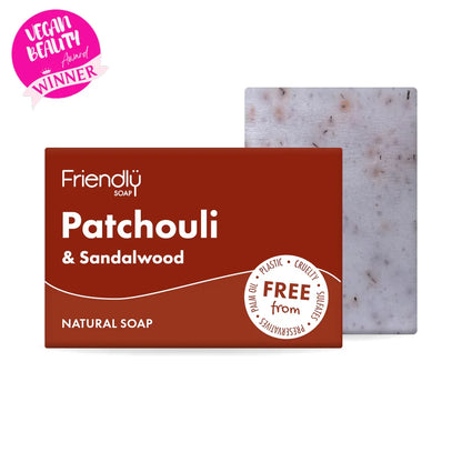Friendly Soap Patchouli & Sandalwood Bar 95g