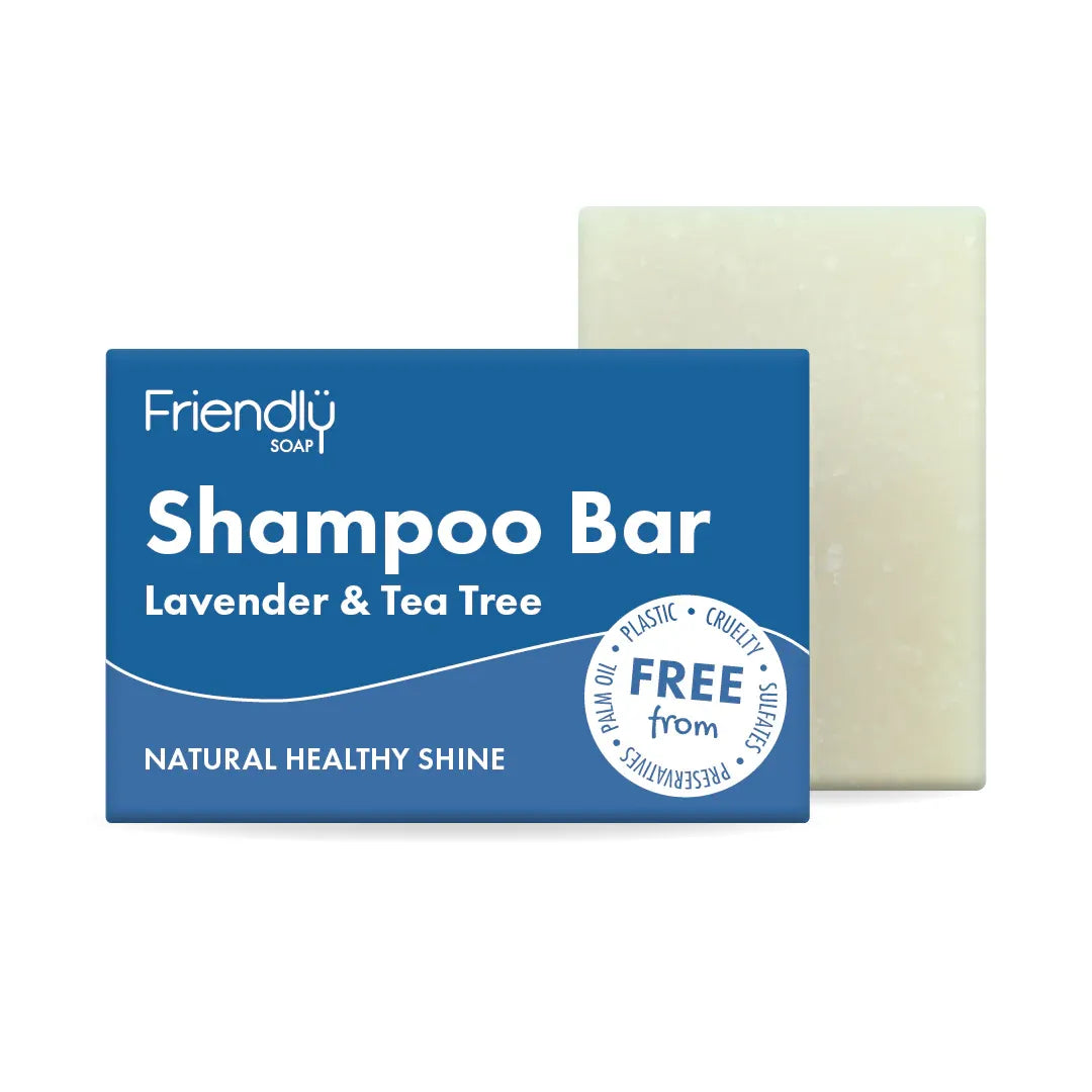 Friendly Soap Lavender & Tea Tree Shampoo Bar 95g