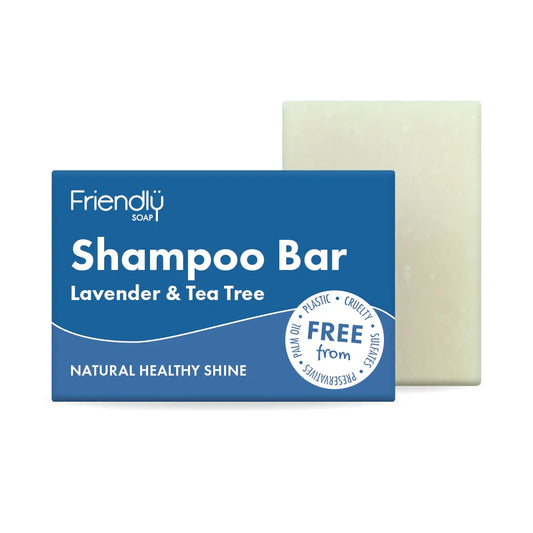 Friendly Soap Lavender & Tea Tree Shampoo Bar 95g