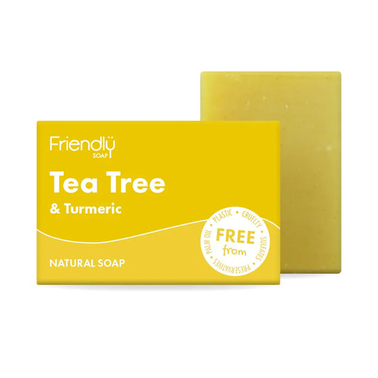 Friendly Soap Tea Tree & Turmeric Bar 95g