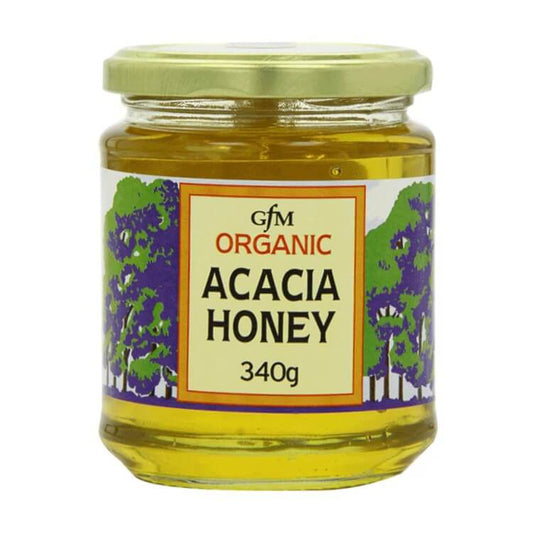 GFM Acacia Honey Organic 340g