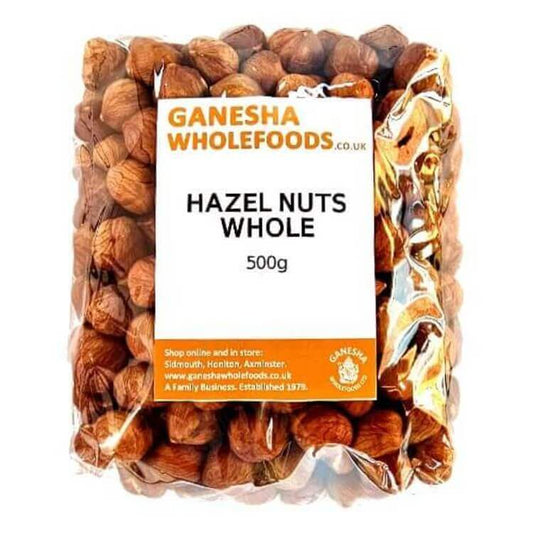 Hazelnuts Whole 500g