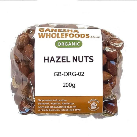 Hazelnuts Whole Organic 200g