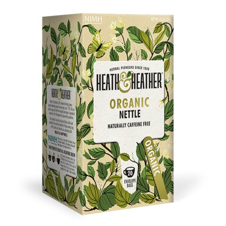 Heath & Heather Nettle 20 Teabags Organic