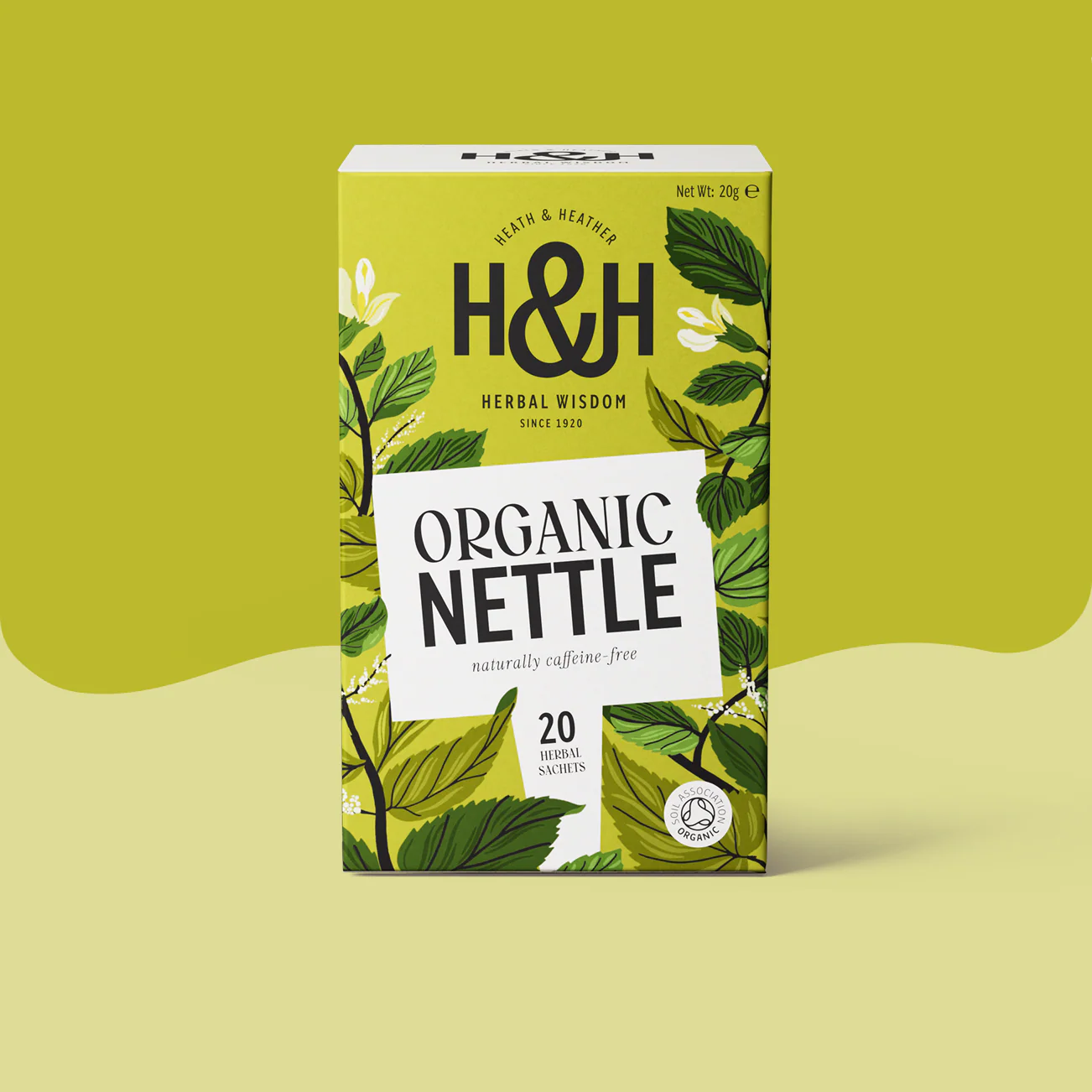 Heath & Heather Nettle 20 Teabags Organic