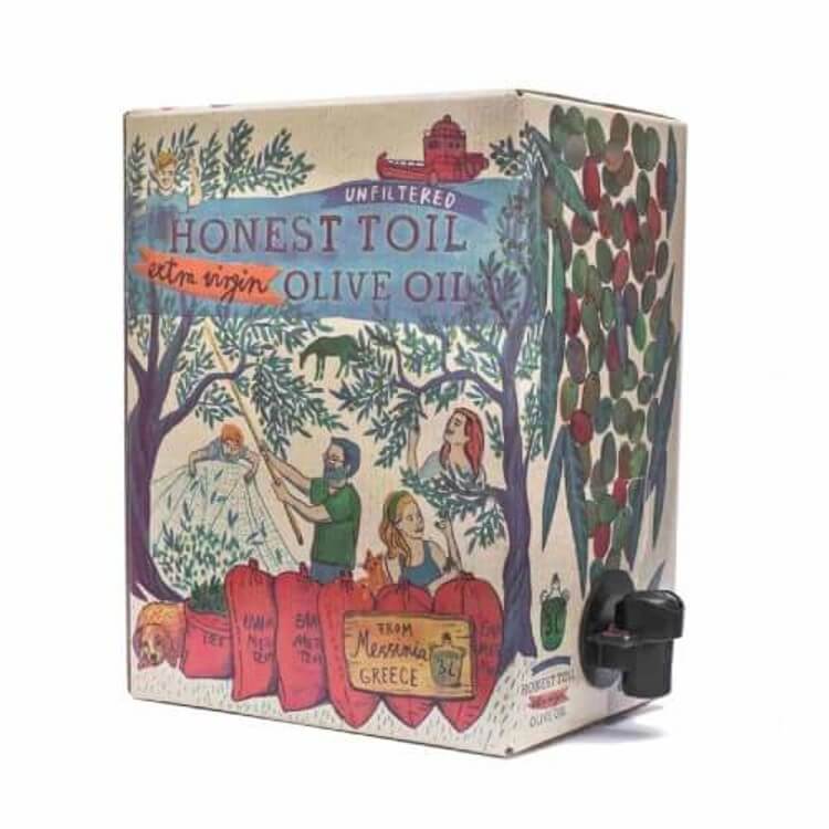 Honest Toil Olive Oil 3 Litre