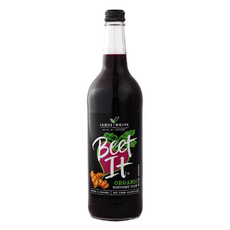 James White Beetroot & Ginger Juice Organic 750ml