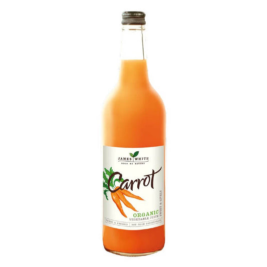 James White Carrot Juice Organic 750ml