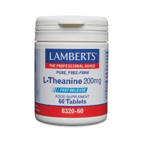 Lamberts L-Theanine 200mg 60 capsules
