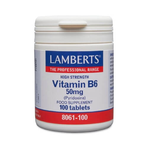 Lamberts Vitamin B6 50mg 100 tablets