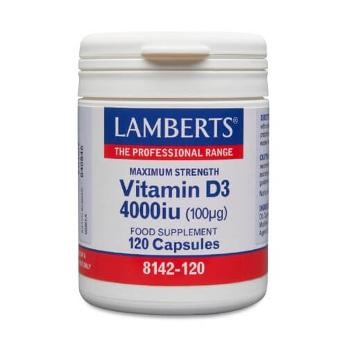 Lamberts Vitamin D3 4000iu 120 capsules
