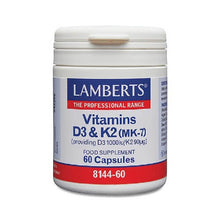 Lamberts Vitamins D3 & K2 60 capsules