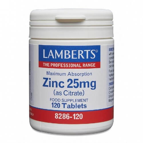 Lamberts Zinc 25mg 120 tablets