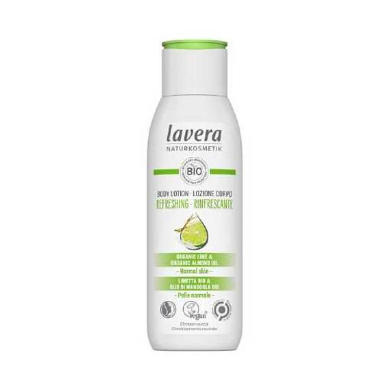 Lavera Body Lotion Refreshing - Organic Lime & Almond Oil 200ml