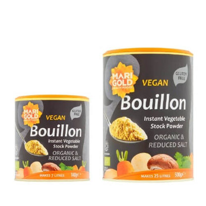 Marigold Less Salt Bouillon Powder Organic Mixed