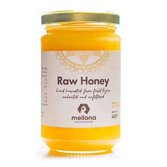 Mellona Raw Honey 400g from Cyprus