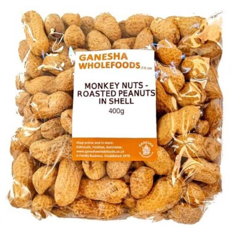 Monkey Nuts - Roasted Peanuts in Shell 400g