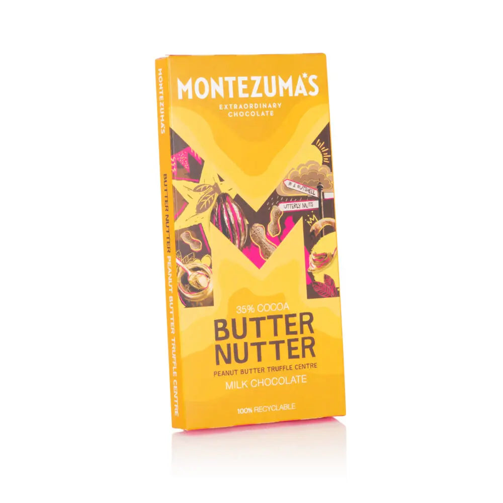 Montezuma Butter Nutter - Milk Chocolate Truffle