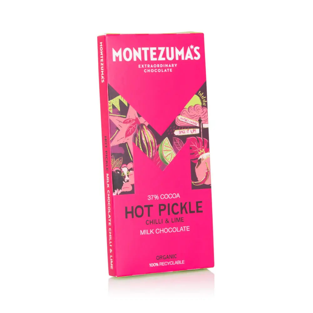 Montezuma Hot Pickle - Milk Chocolate Chilli & Lime