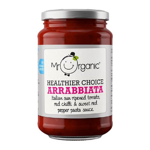 Mr Organic Arrabbiata Pasta Sauce