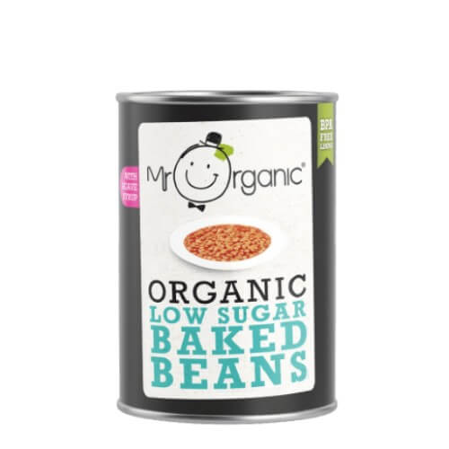 Mr Organic Low Sugar Baked Beans