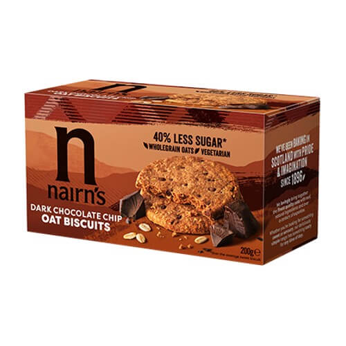 Nairn's Dark Chocolate Oat Biscuits 200g