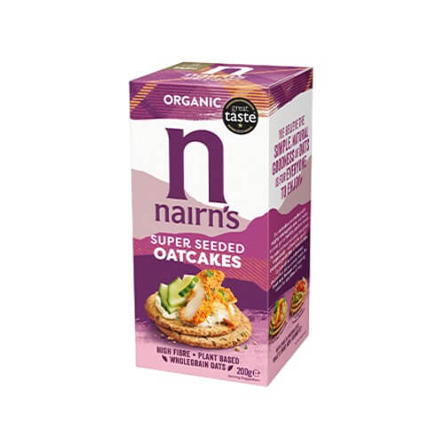 Nairn's Super Seeded Oatcakes Organic 200g