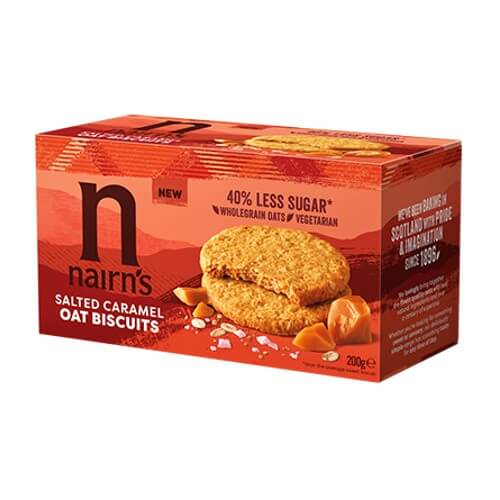 Nairn's Salted Caramel Oat Biscuits 200g