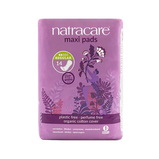 Natracare Regular Maxi Pads - Ganesha Wholefoods