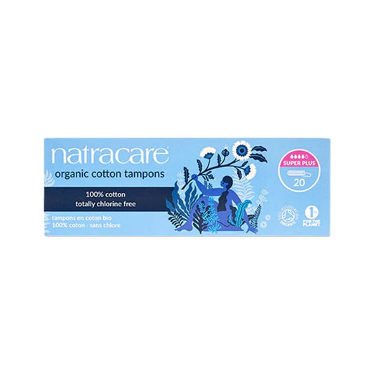 Natracare Non-Applicator Tampons Super Plus 20 pack