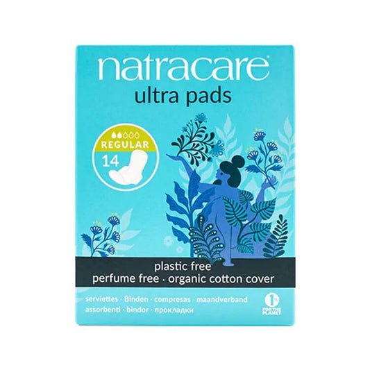 Natracare Regular Ultra Pads - Ganesha Wholefoods