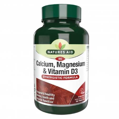 Natures Aid Calcium, Magnesium & Vitamin D3
