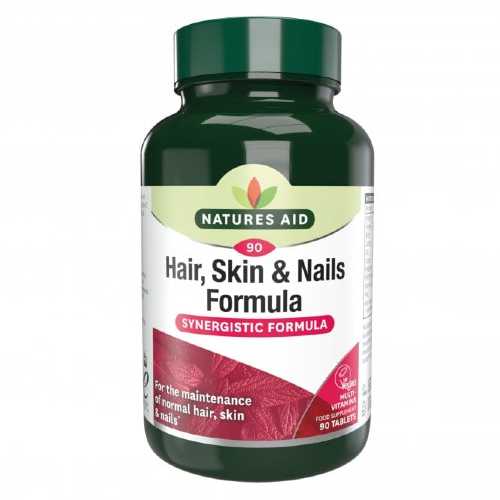 Natures Aid Hair Skin & Nails Formula 90 tablets