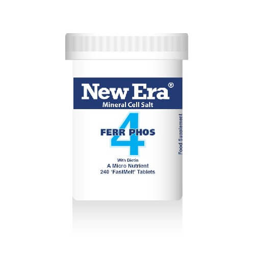 New Era No.4 Ferr Phos 240 tablets