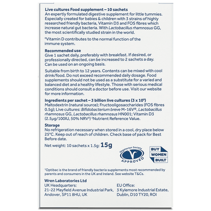 OptiBac Probiotics For Babies & Children