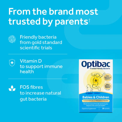 OptiBac Probiotics For Babies & Children