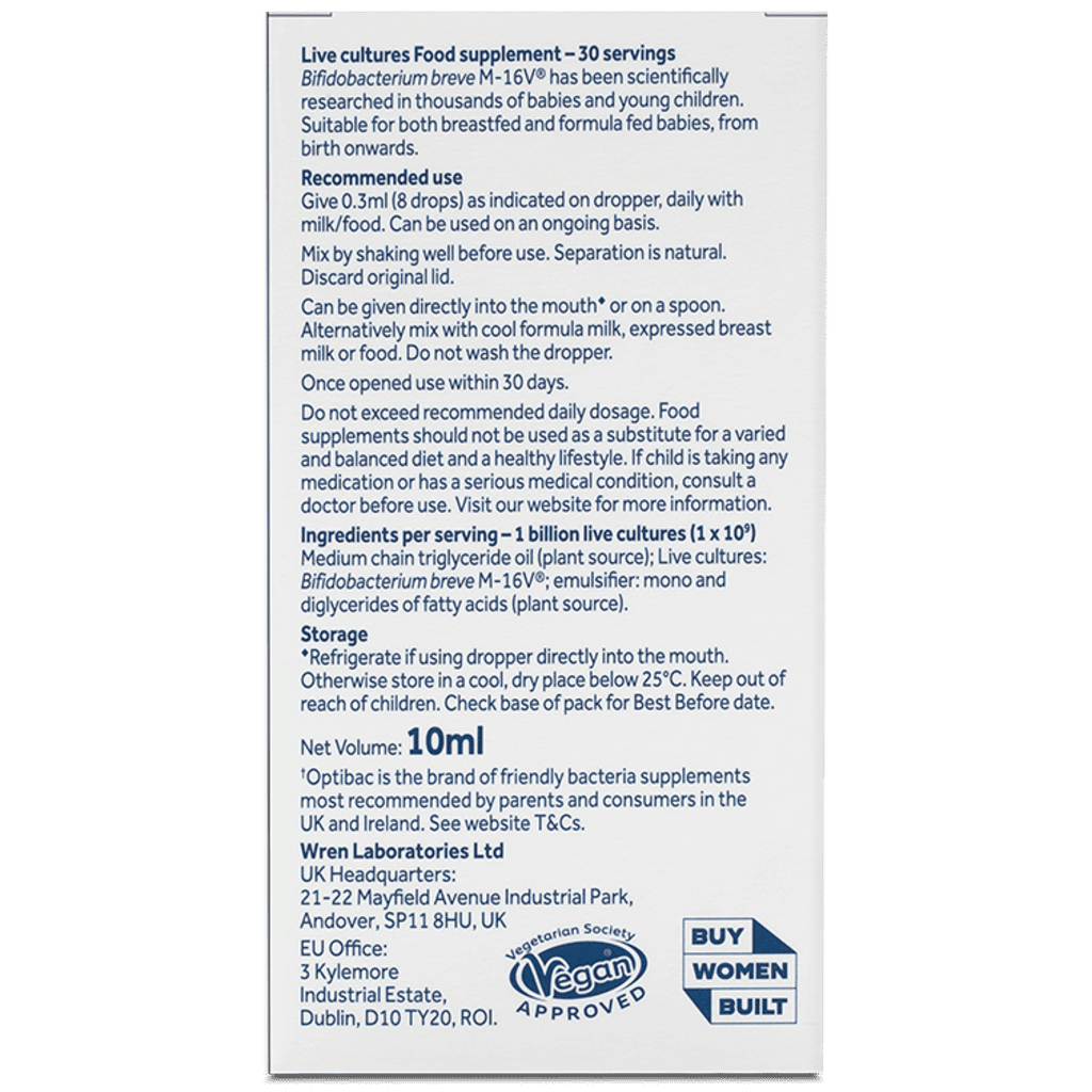 Optibac Probiotics Baby Drops