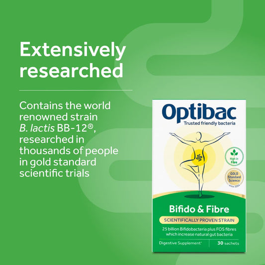 OptiBac Probiotics Bifidobacteria & Fibre