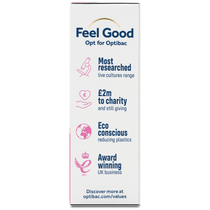 OptiBac Probiotics One Week Flat