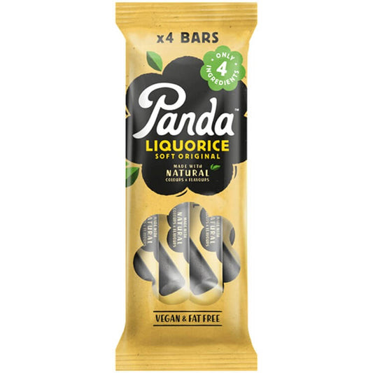 Panda Liquorice 4 Bar Pack