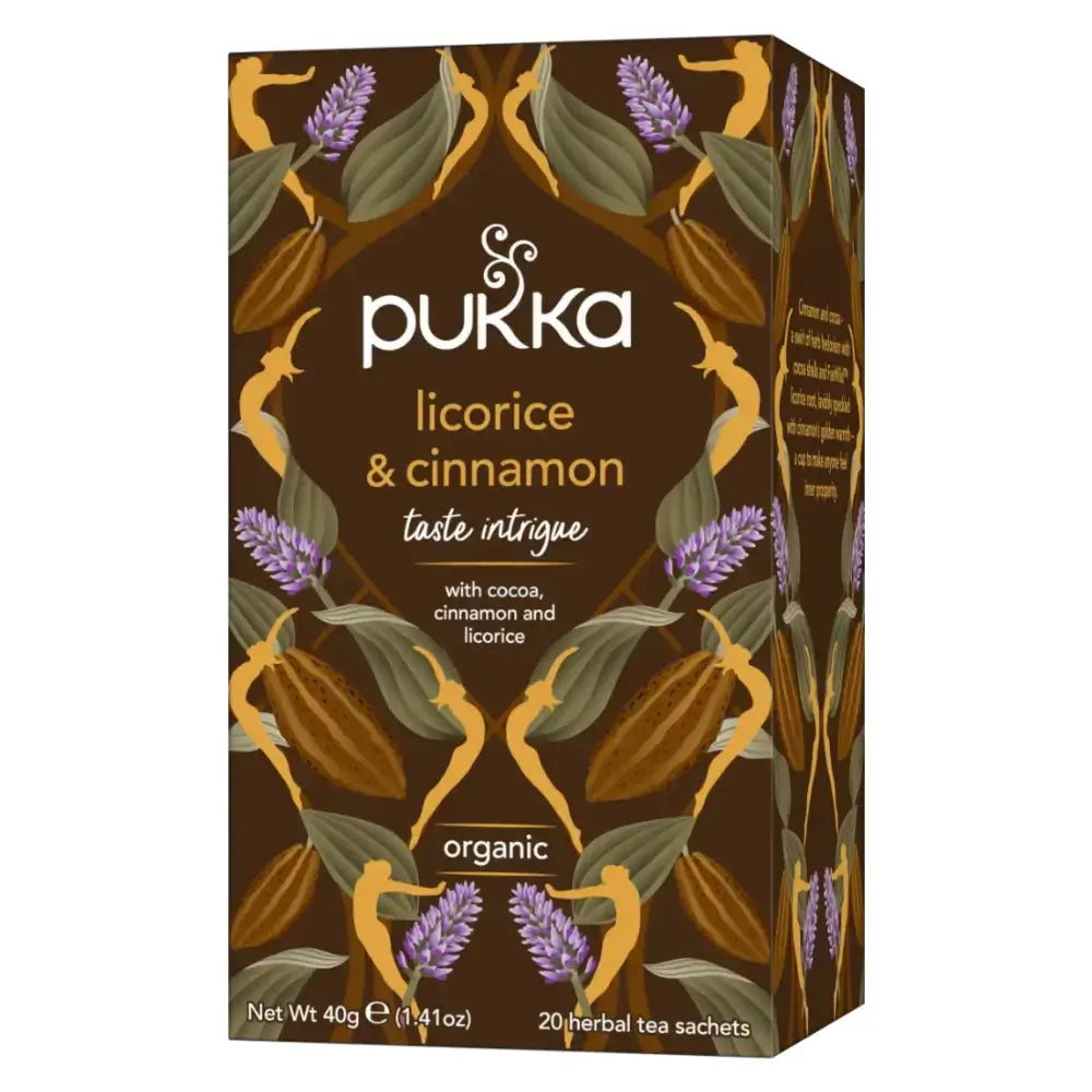 Pukka Tea Licorice & Cinnamon - Ganesha Wholefoods – Ganesha Wholefoods